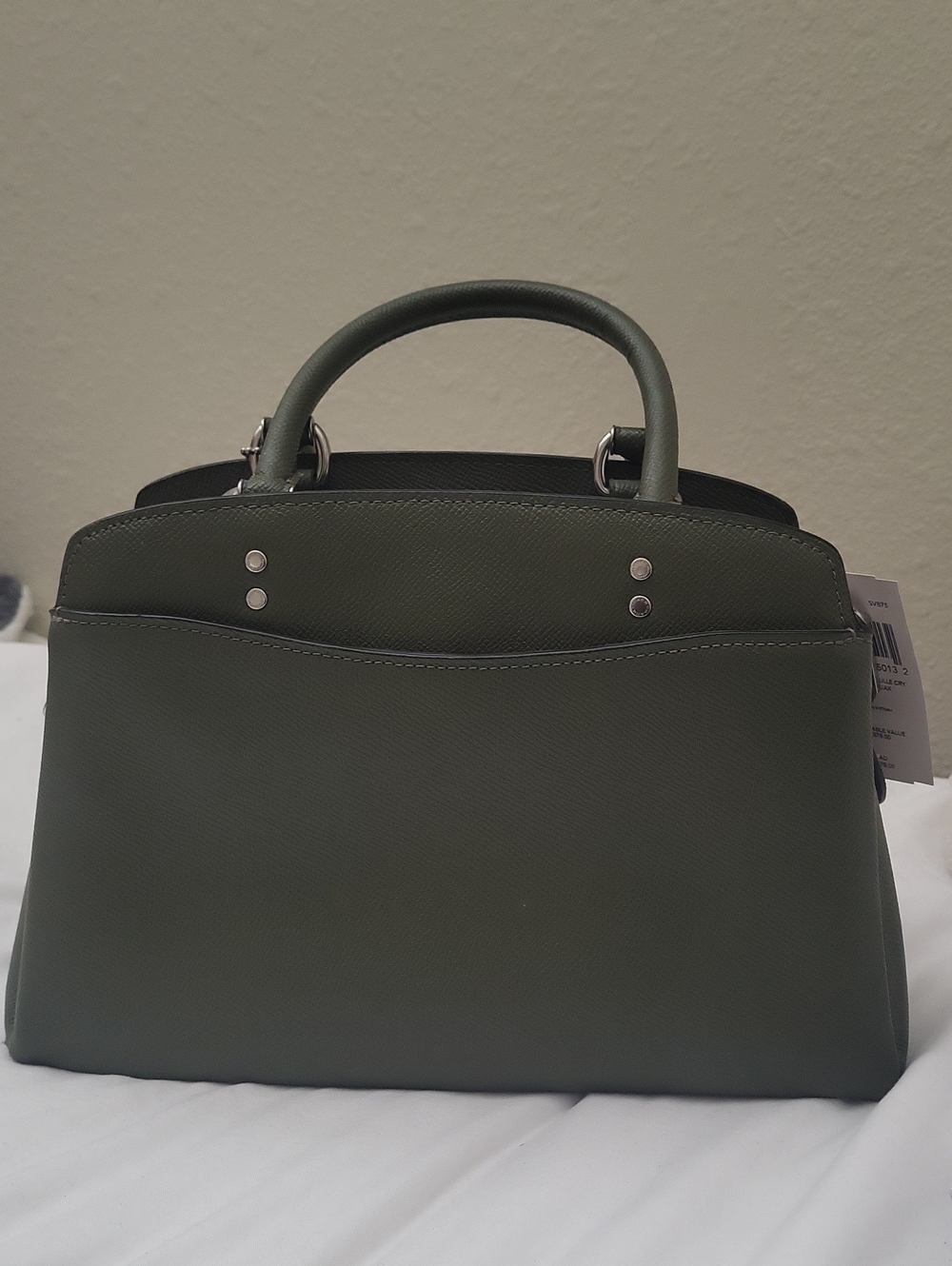 Coach Olive Color Purse - Picture 4 of 7